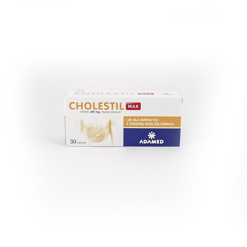 Cholestil Max 200 mg, 30 tabletek 