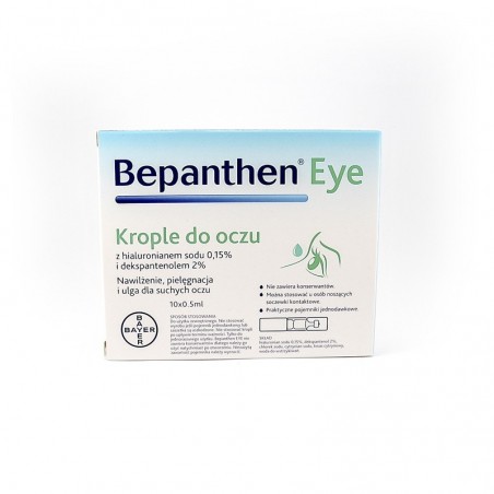 Bepanthen Eye krople do oczu 10 ampułek
