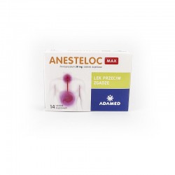 Anesteloc Max 20 mg, 14 tabletek dojelitowych