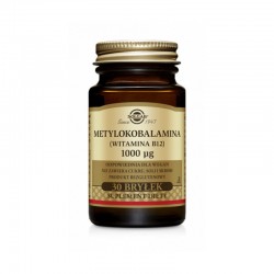 Solgar Metylokobalamina (witamina B12) 1000 mcg, 30 sztuk