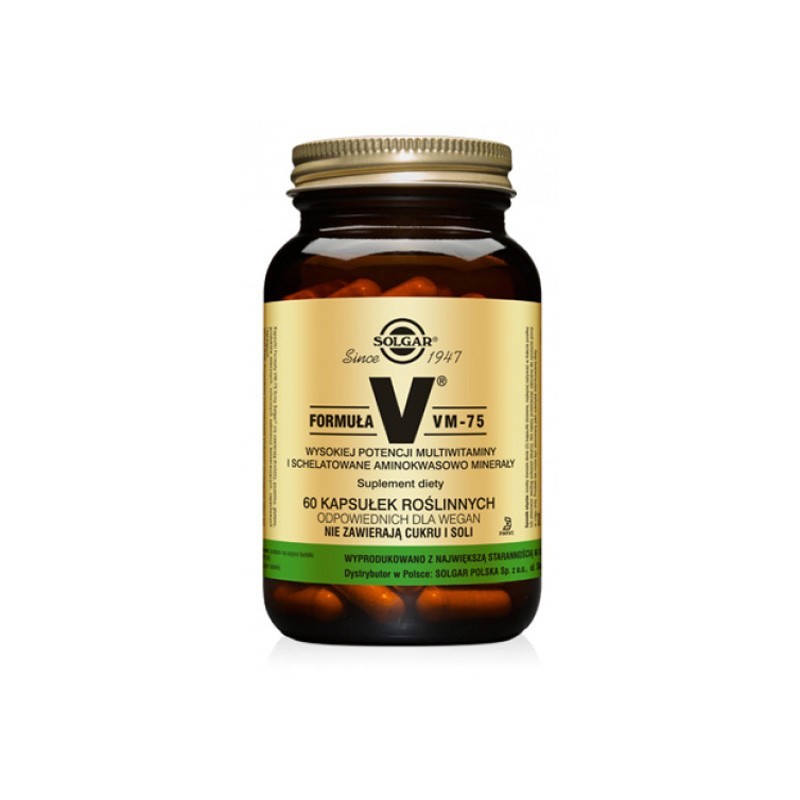 Solgar Formuła VM-75, 60 kapsułek 