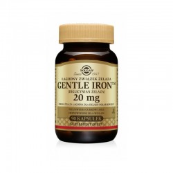 Solgar Gentle iron 20 mg, 90 kapsułek