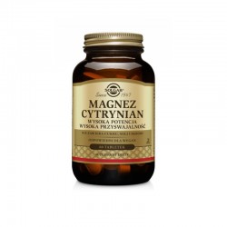Solgar Magnez cytrynian 60 tabletek