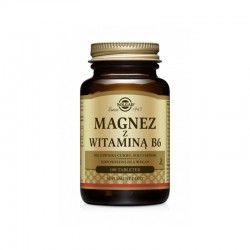 Solgar Magnez z witaminą B6 100 tabletek