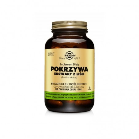  Solgar Pokrzywa 60 kapsułek 