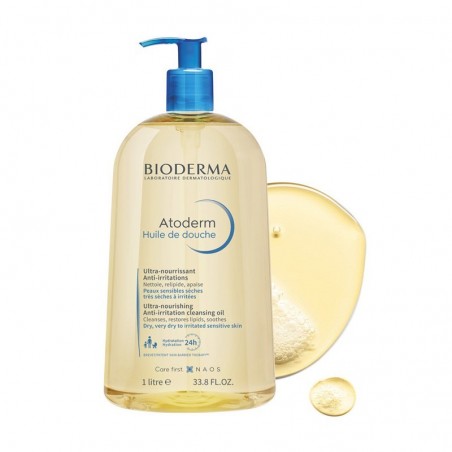 Bioderma Atoderm nawilżający olejek do kąpieli, 1000 ml