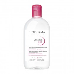 Bioderma Sensibio H2O, woda micelarna, skóra wrażliwa, 2 x 500 ml
