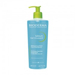 Bioderma Sebium moussant żel do skóry trądzikowej, 500 ml