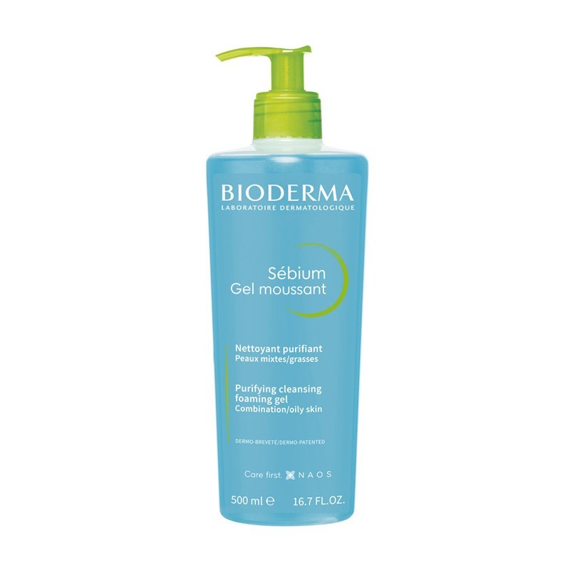 Bioderma Sebium moussant żel do skóry trądzikowej, 500 ml 