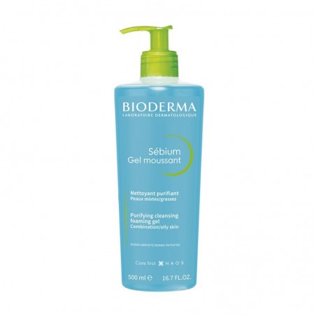  Bioderma Sebium moussant żel do skóry trądzikowej, 500 ml 