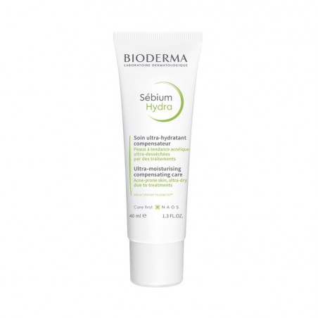  Bioderma Sebium hydra krem nawilżający do skóry tłustej, 40 ml 