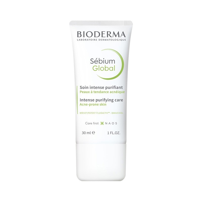 Bioderma Sebium global krem przeciwtrądzikowy o globalnym działaniu, 30 ml 