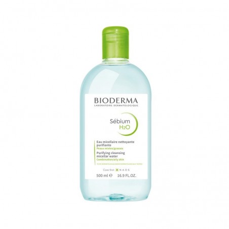  Bioderma Sebium H20 antybakteryjny płyn micelarny do twarzy, 500 ml 