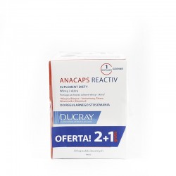 Ducray Anacaps reactiv 90 kapsułek (trójpak)