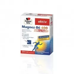 Doppelherz Aktiv Magnez-B6 ultrafast, 20 saszetek