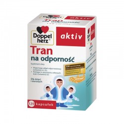 Doppelherz Aktiv Tran na odporność 120 kapsułek