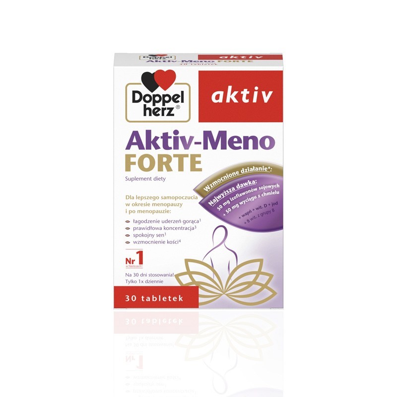 Doppelherz Aktiv Aktiv Meno forte 30 tabletek 