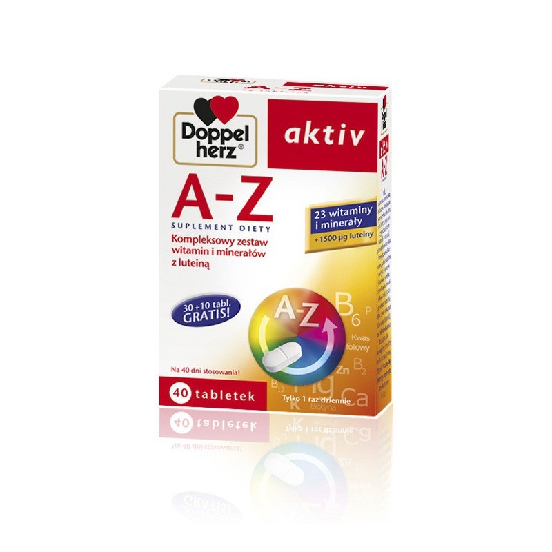 Doppelherz Aktiv A-Z retard 40 tabletek 