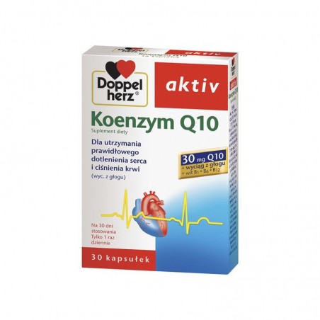  Doppelherz Aktiv Koenzym Q10 30 mg, 30 kapsułek 