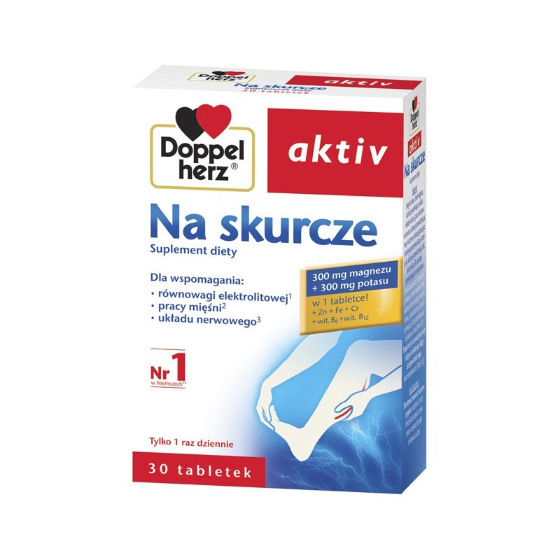 Doppelherz Aktiv Na skurcze 30 tabletek 