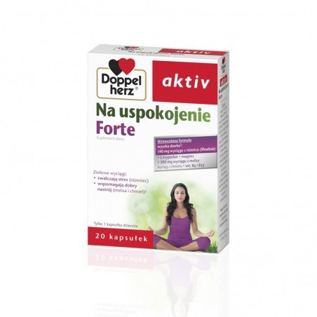  Doppelherz Aktiv Na uspokojenie forte 20 kapsułek 