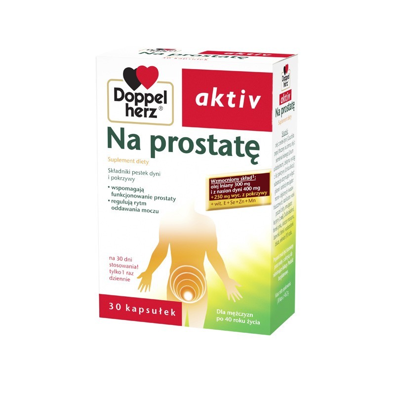 Doppelherz Aktiv Na Prostatę 30 Kapsułek Apteka Moderna