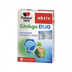 Doppelherz Aktiv Ginkgo Duo 60 kapsułek