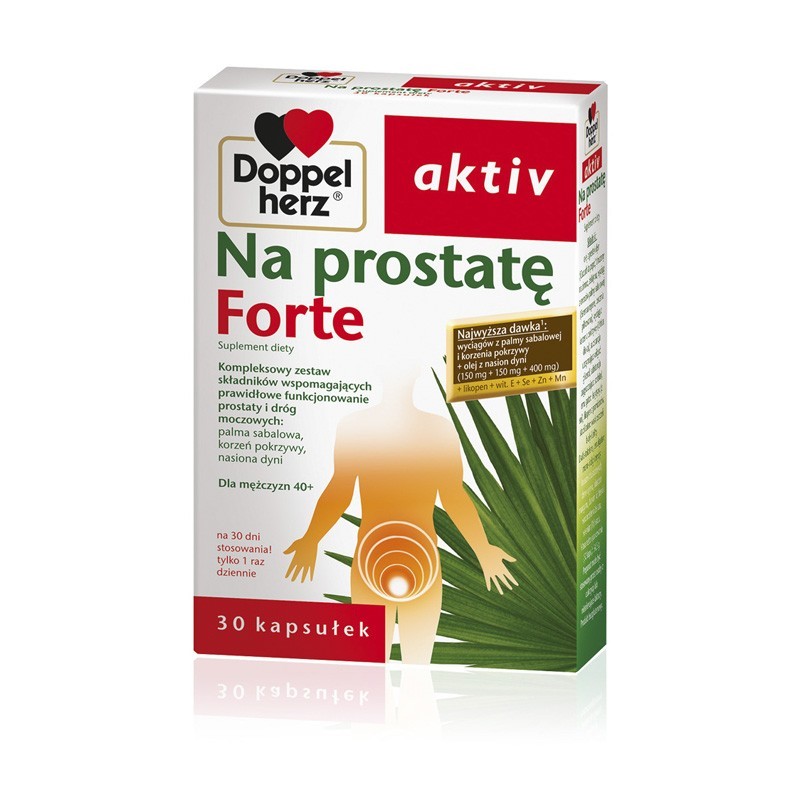 Doppelherz Aktiv Na prostatę forte 30 kapsułek 