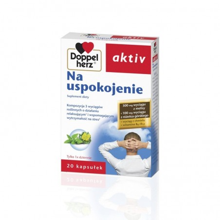  Doppelherz Aktiv Na uspokojenie 20 kapsułek 
