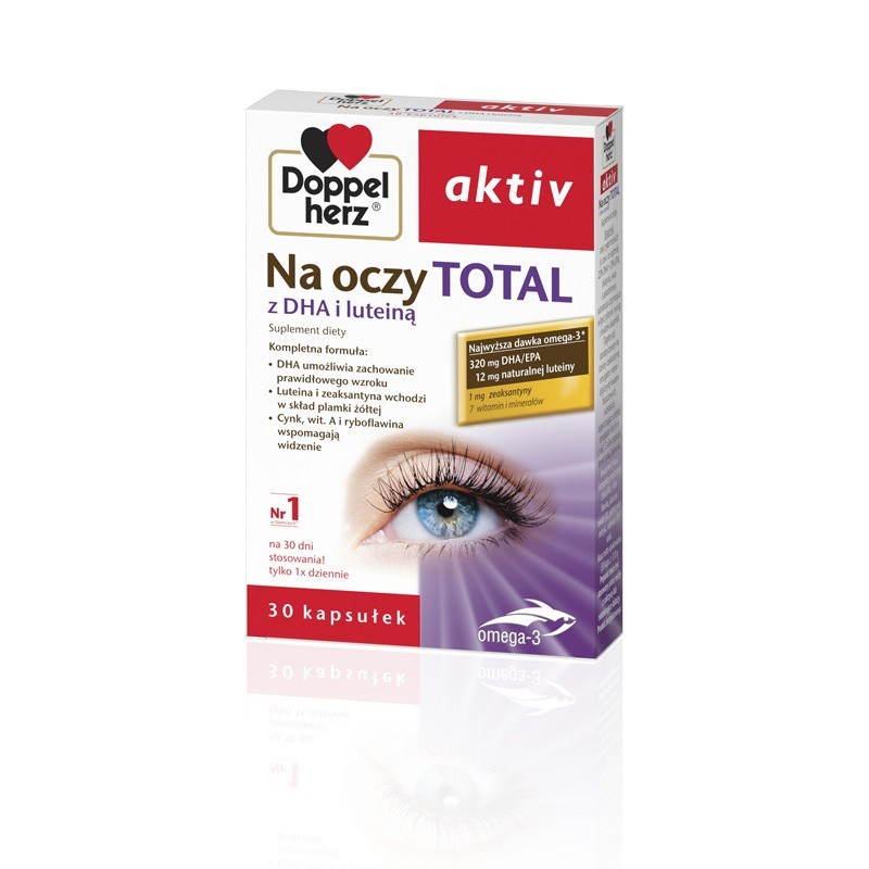 Doppelherz Aktiv Na oczy total 30 kapsułek 
