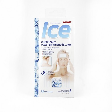  Apap Ice, plaster chłodzący, 2 sztuki 