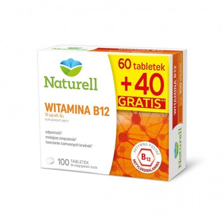  Naturell Witamina B12, 100 tabletek 