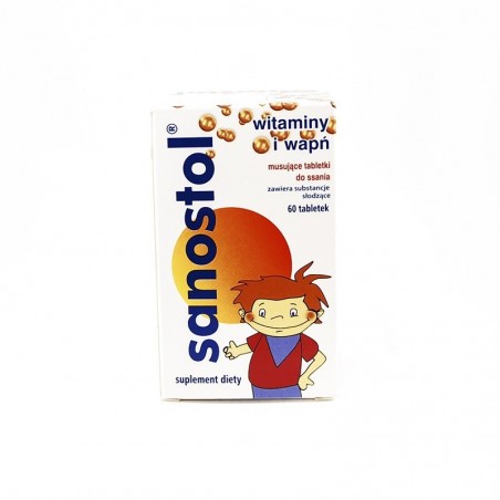  Sanostol 60 tabletek do ssania 