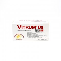 Vitrum D3 forte 2000 j.m. D3, 120 kapsułek