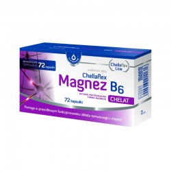 Chellaflex magnez B6, 72 kapsułki